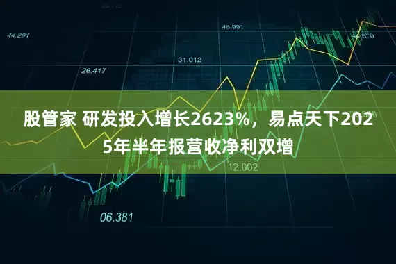 股管家 研发投入增长2623%，易点天下2025年半年报营收净利双增